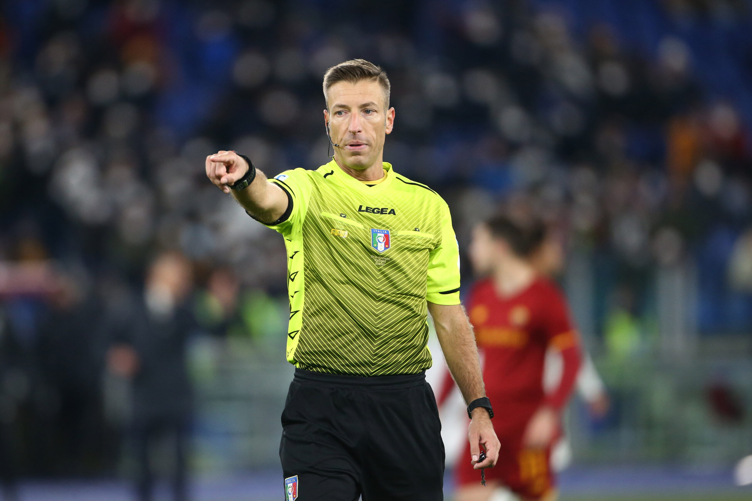 Massa to Referee Roma-Inter; Mazzoleni at VAR