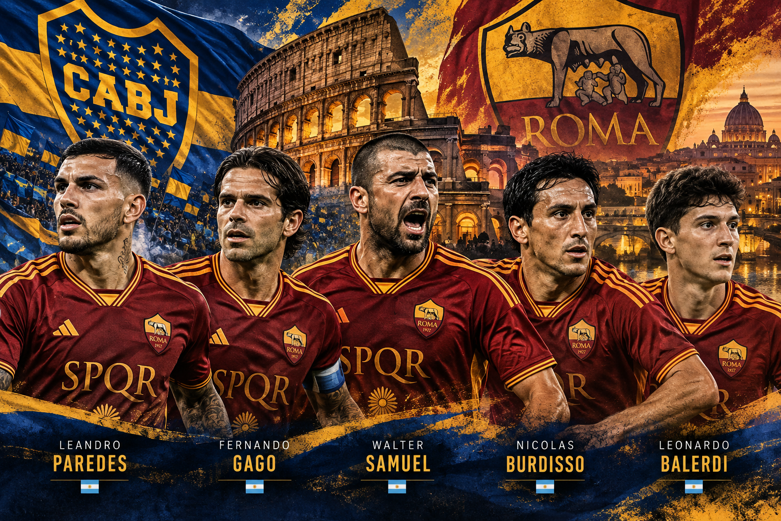 The Argentine thread: Roma and Boca's enduring bond from Caniggia to Balerdi