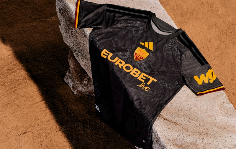 Roma and Adidas unveil third kit for 2026-27 season in dark grey