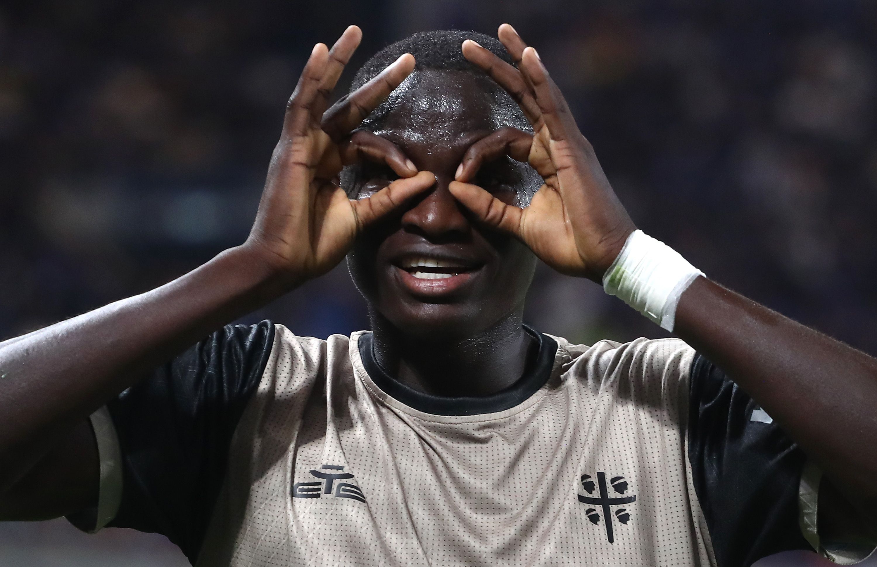 Inter Scout Cagliari Prospects Romano and Mendy