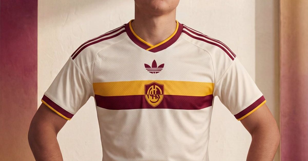 Roma confirm second kit design for 2026/27 season with historic post-war crest