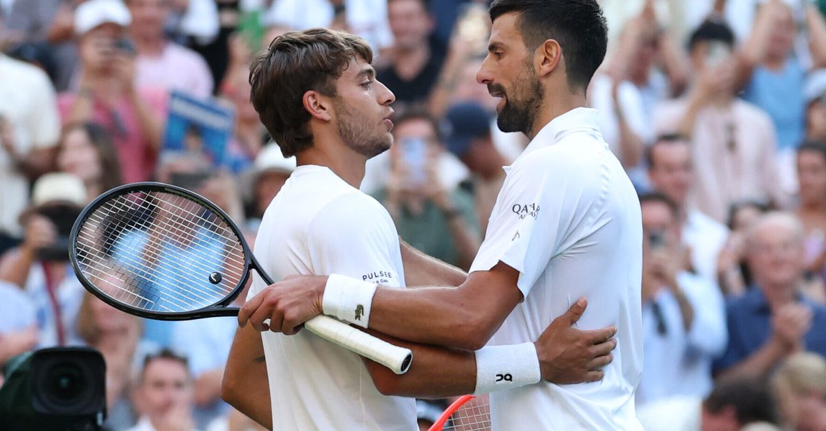 Djokovic and Cobolli share amusing exchange at Rome match