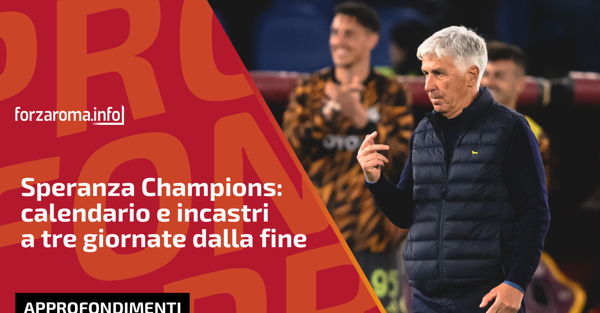 Roma can still chase Champions League qualification with three matches remaining