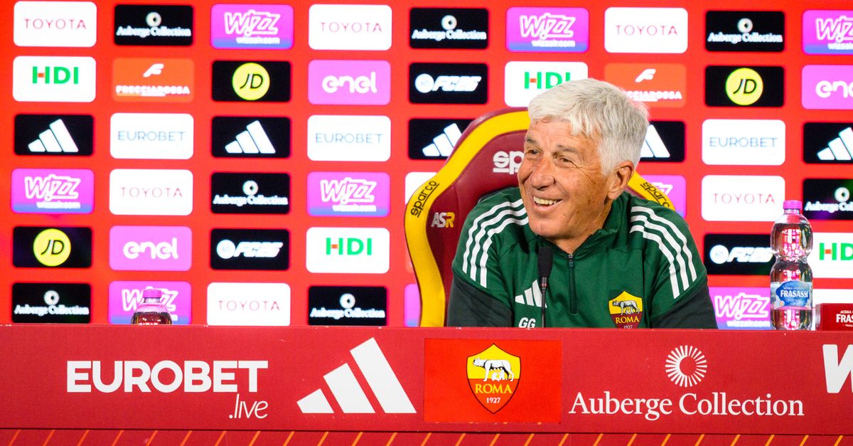 Gasperini press conference ahead of Roma-Fiorentina