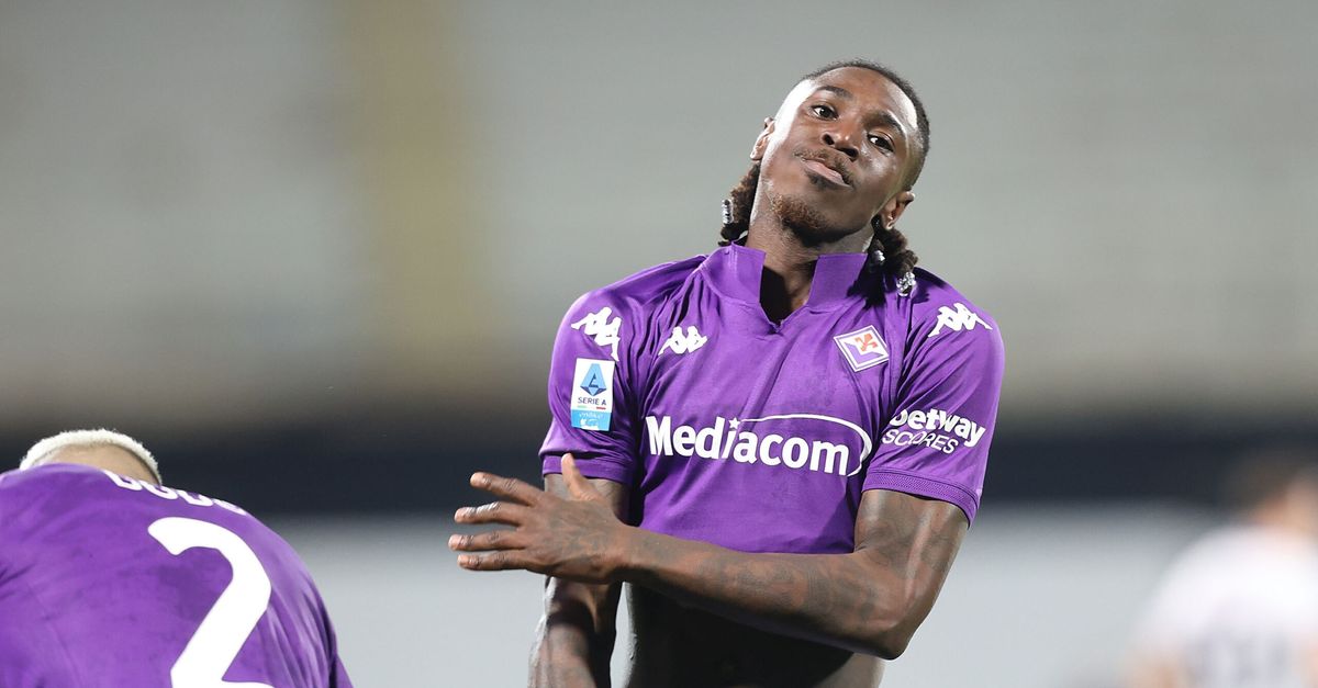 Fiorentina striker Kean ruled out of Roma match