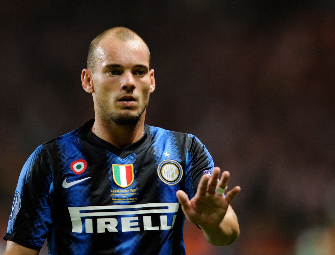 Sneijder names Roma as Inter's primary title rival