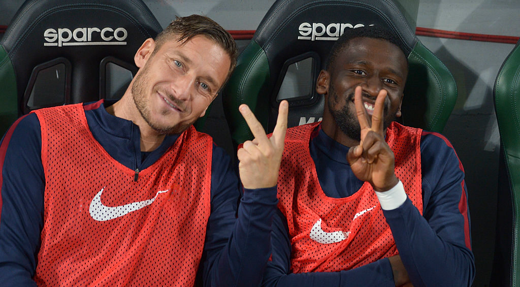 Rudiger celebrates Totti as iconic figure after shared time at Roma