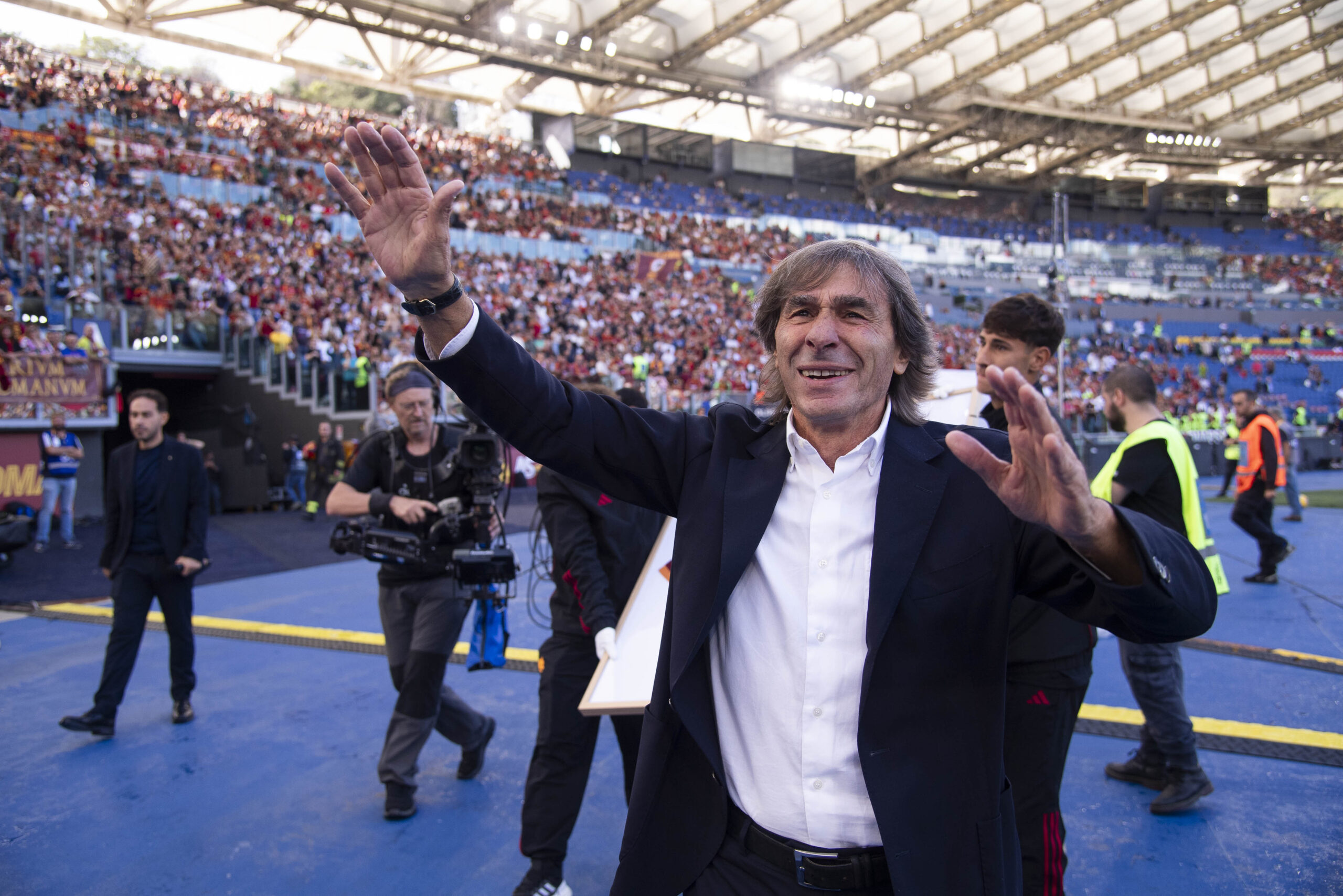 Bruno Conti bids farewell to Roma as club legend steps back