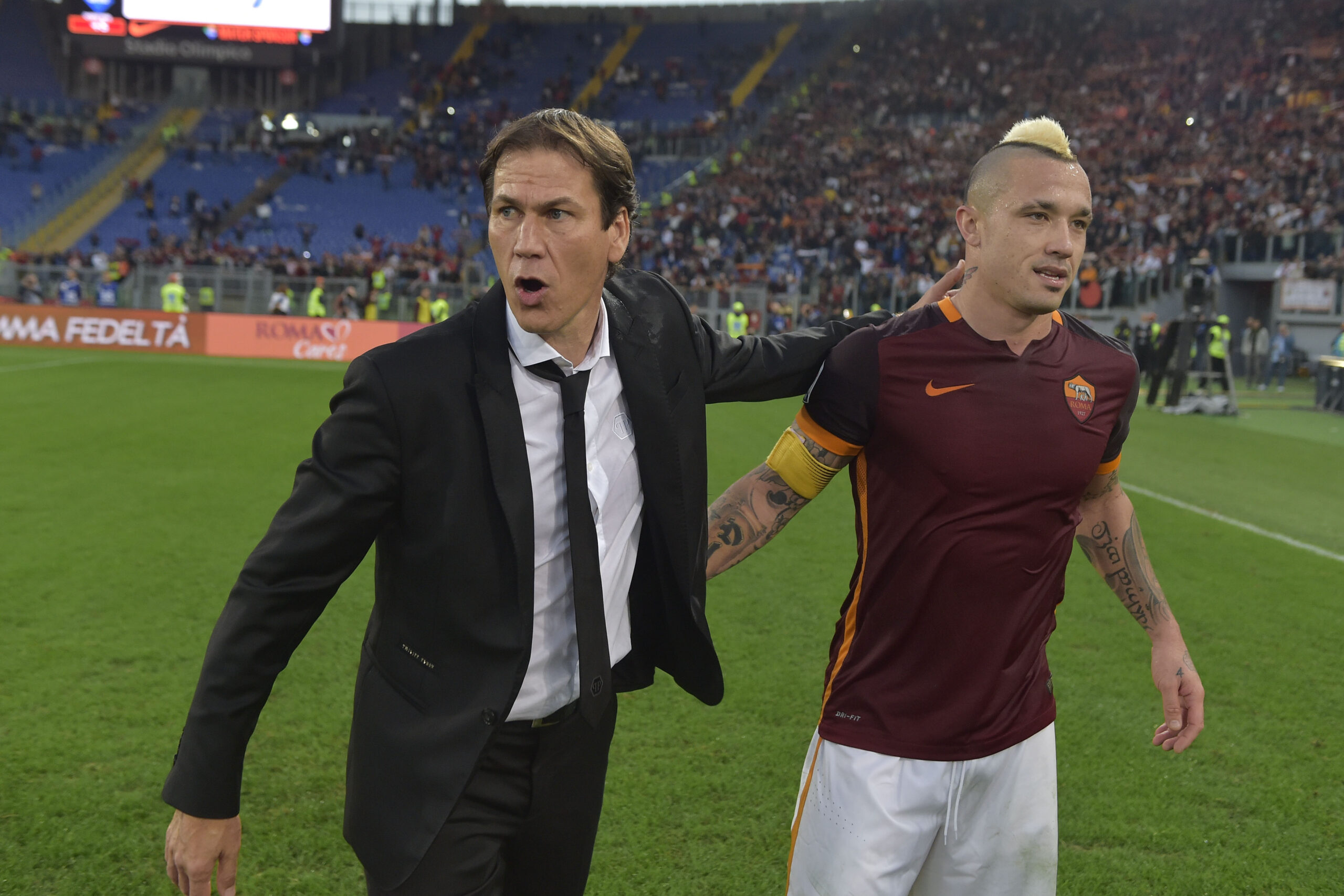 Garcia admits he knew Nainggolan smoked but overlooked it during his Roma tenure