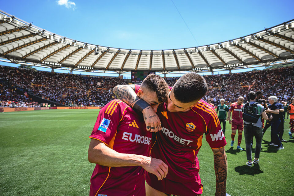 Mancini scores derby double as El Shaarawy departs Roma