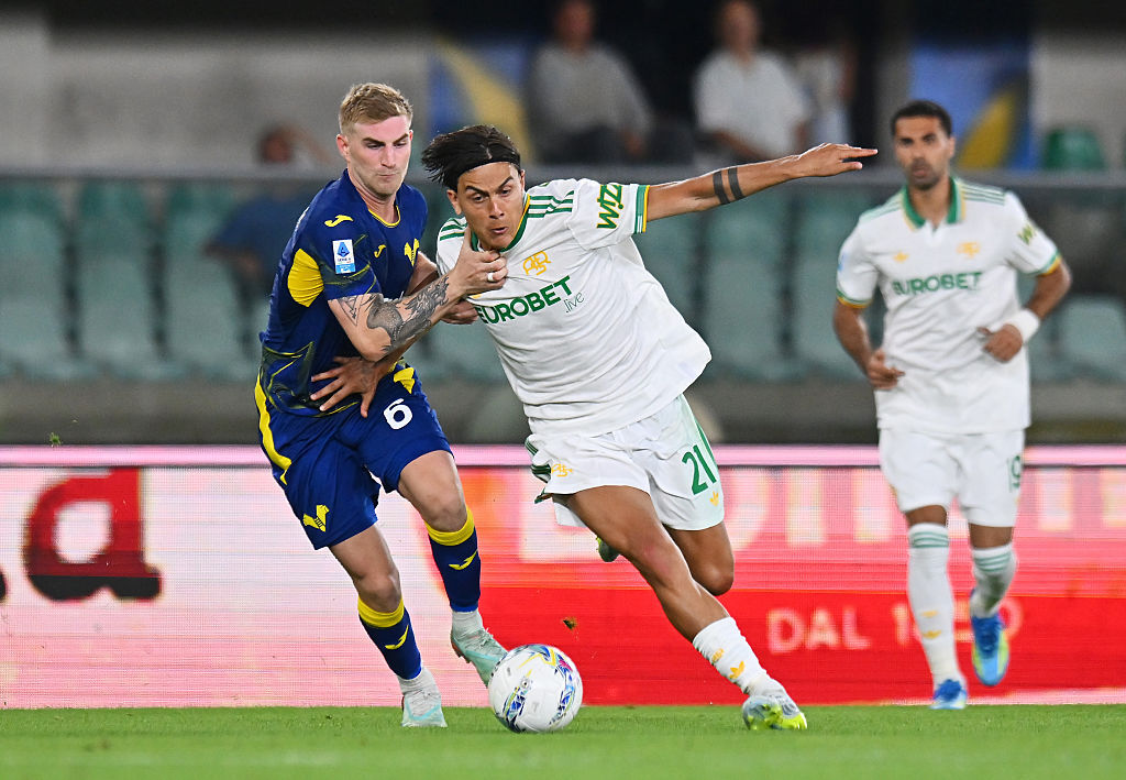 Roma seal third-place finish and Champions League berth as Dybala dazzles in Verona victory