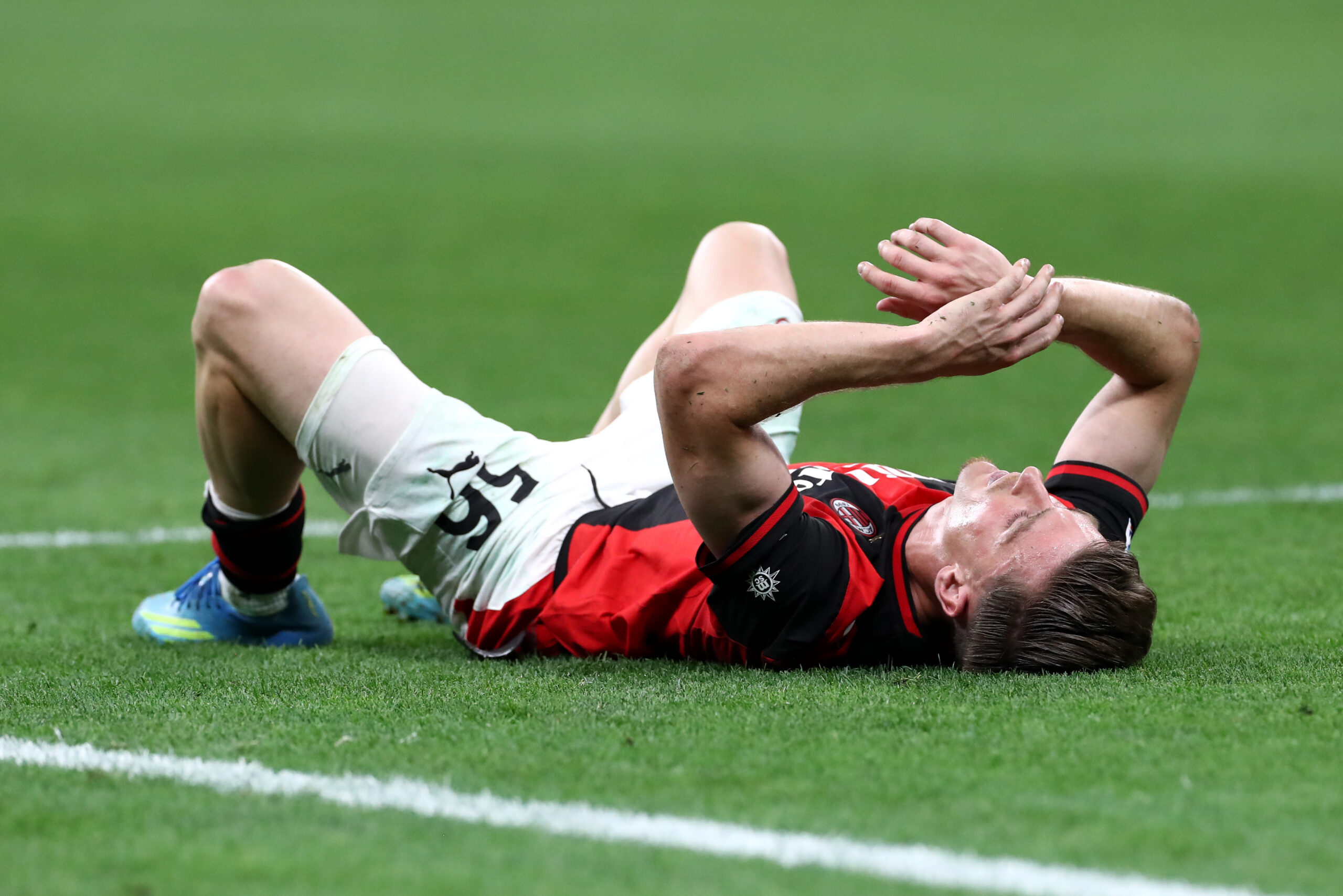 Saelemaekers on the receiving end of Roma fans' wrath after heated Milan clash