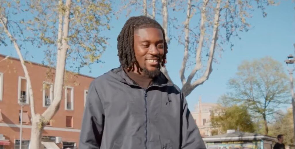 Koné takes a walk through Garbatella, reflects on his love for Rome