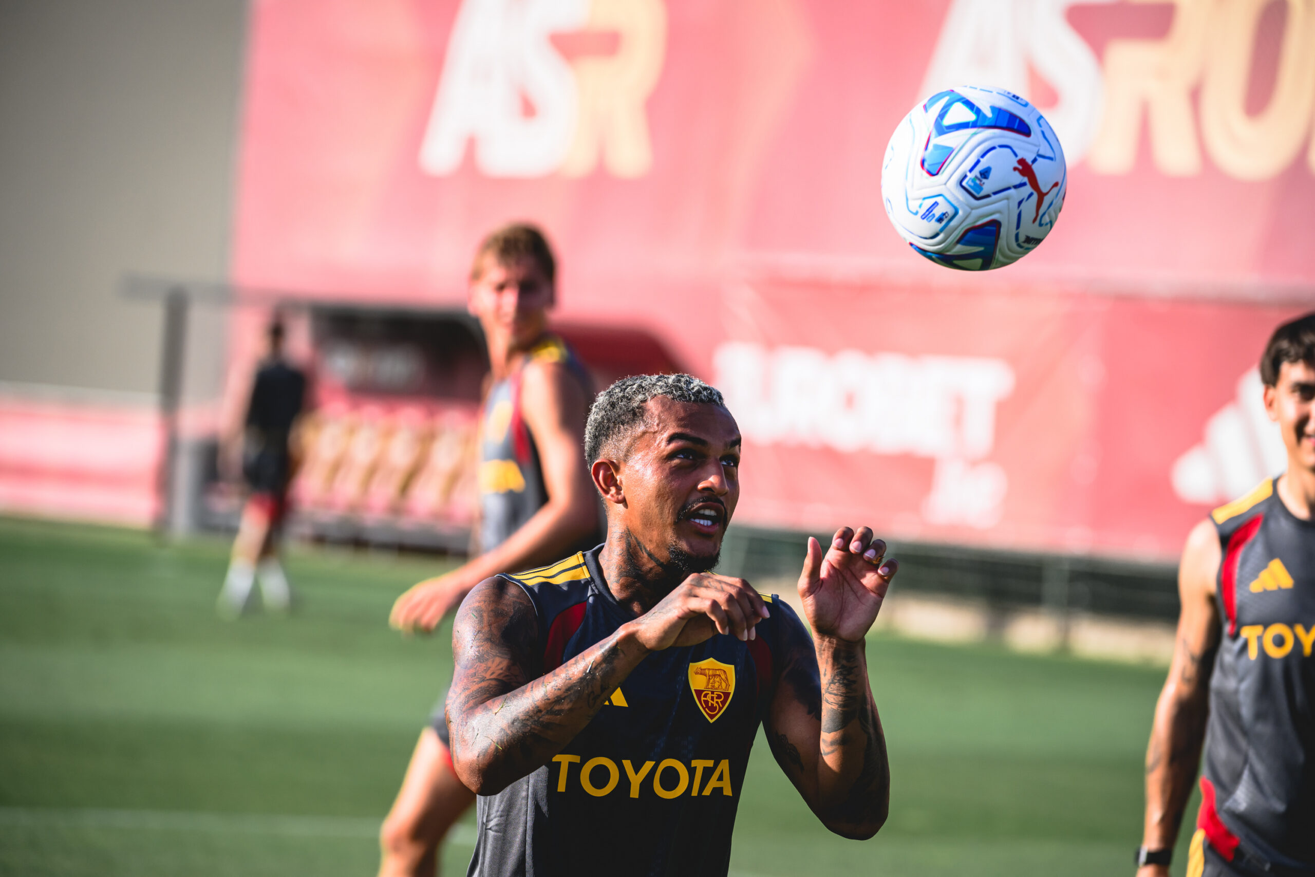 Roma begin pre-season training as Wesley and Soulé send messages of intent