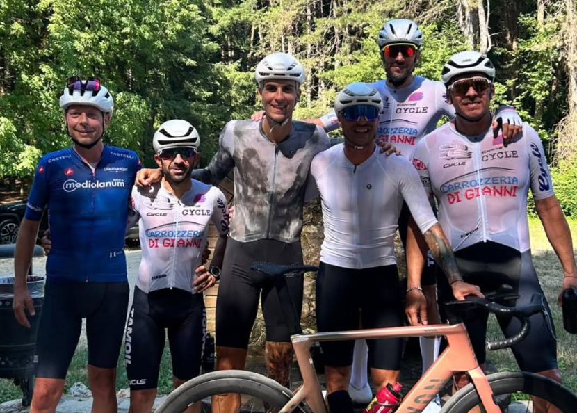 Mancini relaxes on bike ahead of Roma pre-season, contract extension within reach