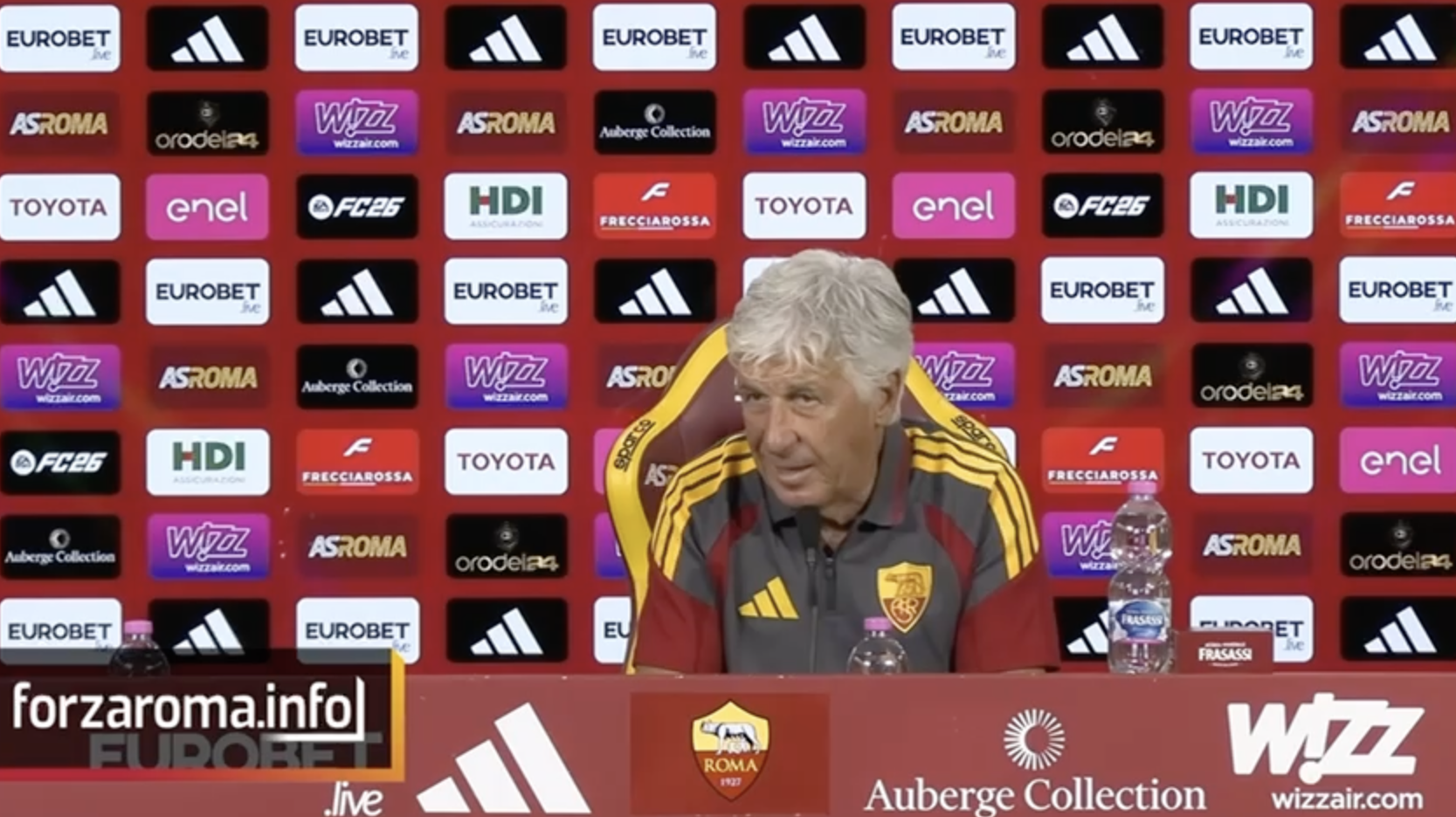 Gasperini: FFP Information Has Changed, Roma Hope to Resolve Quickly