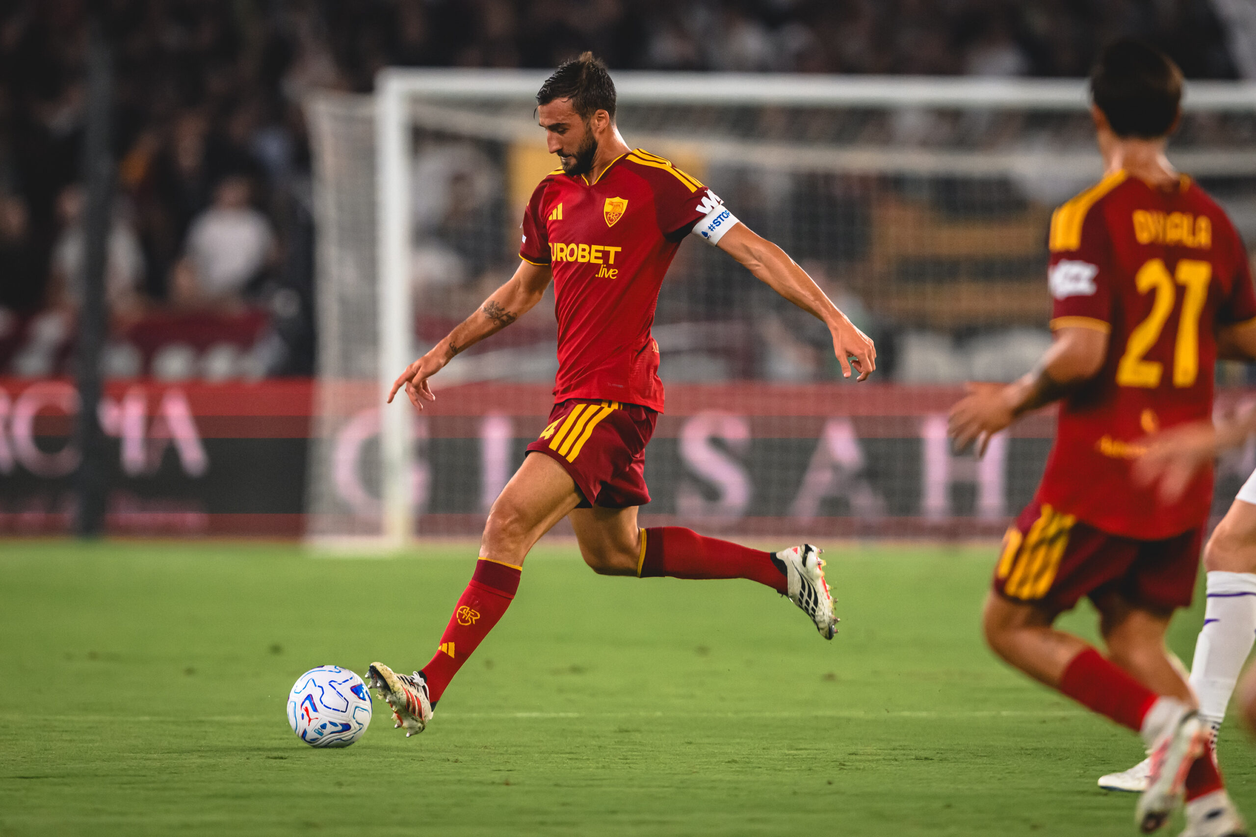 Cristante reaches Roma's top 10 appearance list after 4-0 Fiorentina win
