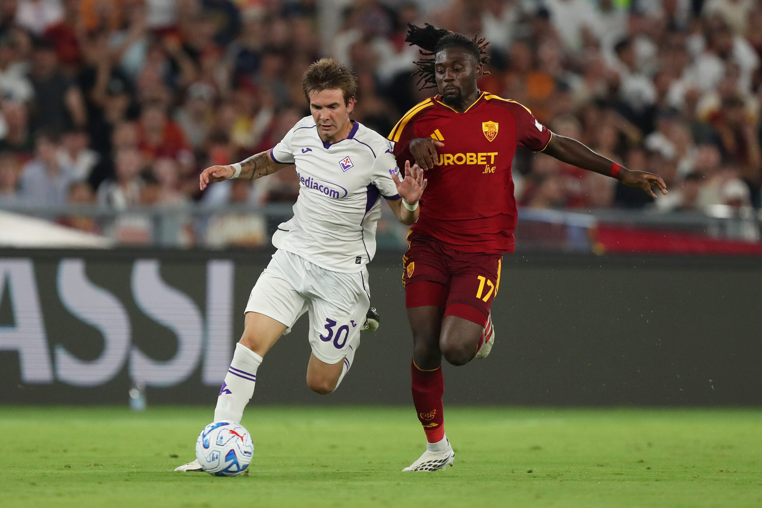 Koné suffers left thigh injury in Roma win; fitness to be assessed ahead of Lecce fixture