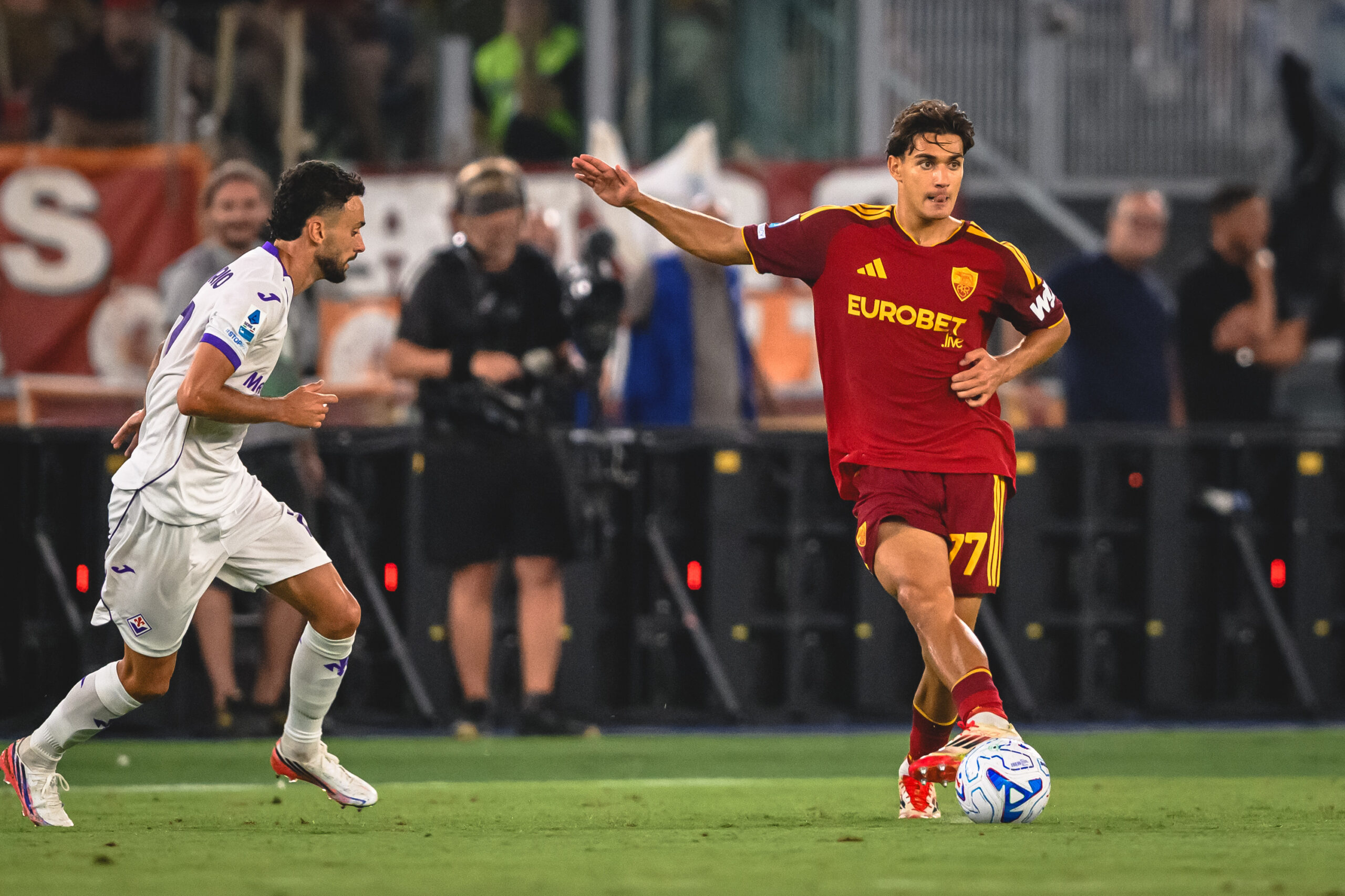 Lulli stars on Serie A debut as Roma embraces breakthrough moment