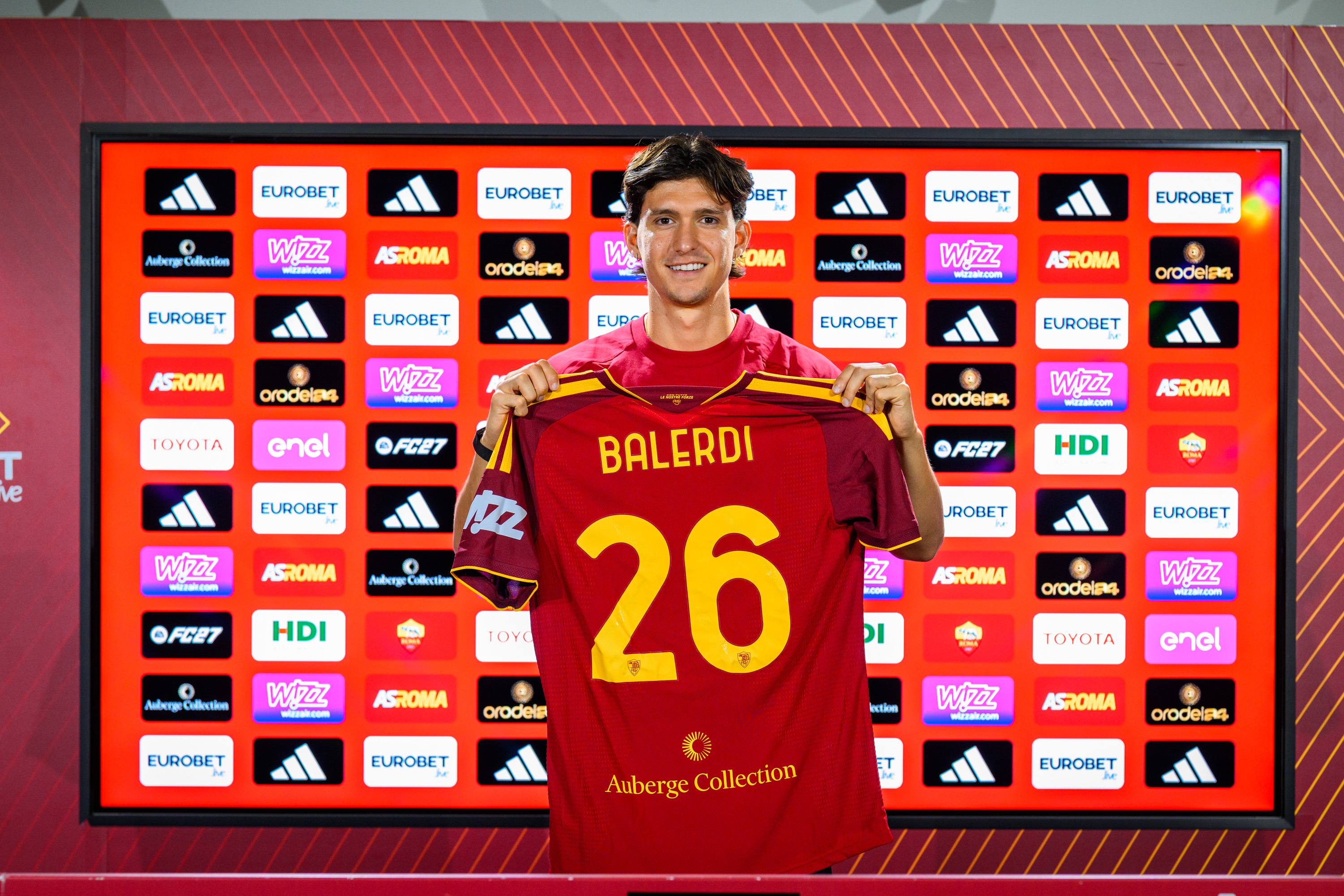 Balerdi: 'I dreamed of Roma's shirt as a boy. Happy to work with Gasperini'