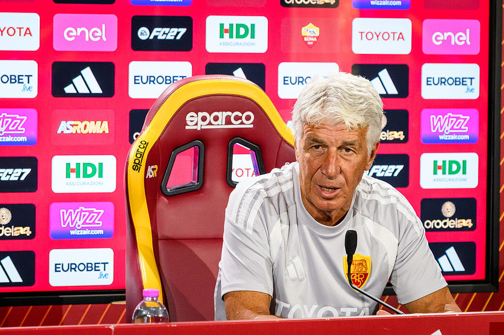 Gasperini on de Roon arrival and Roma's title ambitions ahead of Lecce trip