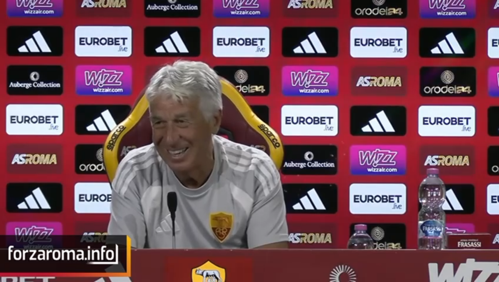 Gasperini backs de Roon amid Roma fan criticism