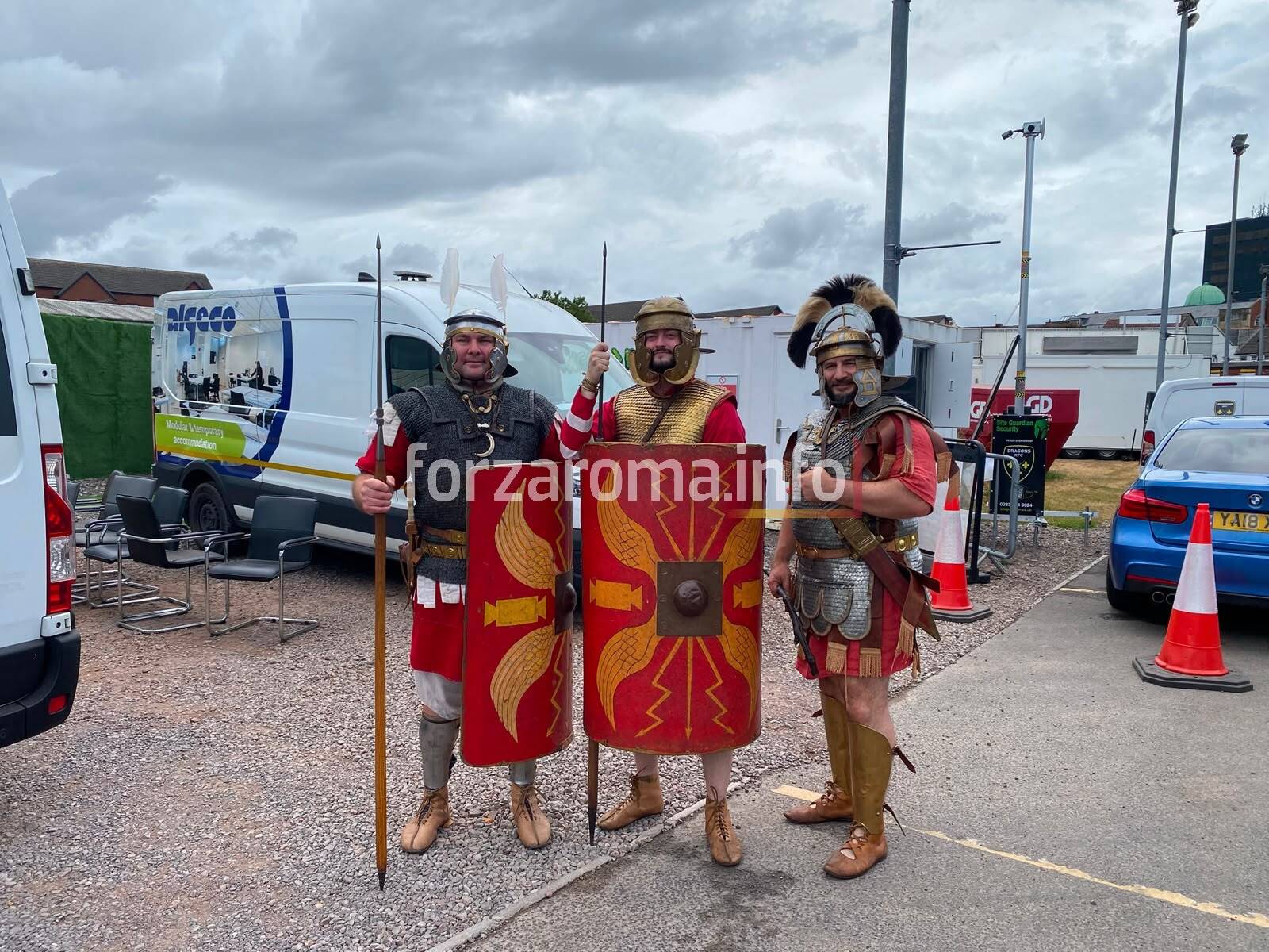 Roma greeted by legionnaires in Newport as Gasperini seeks response