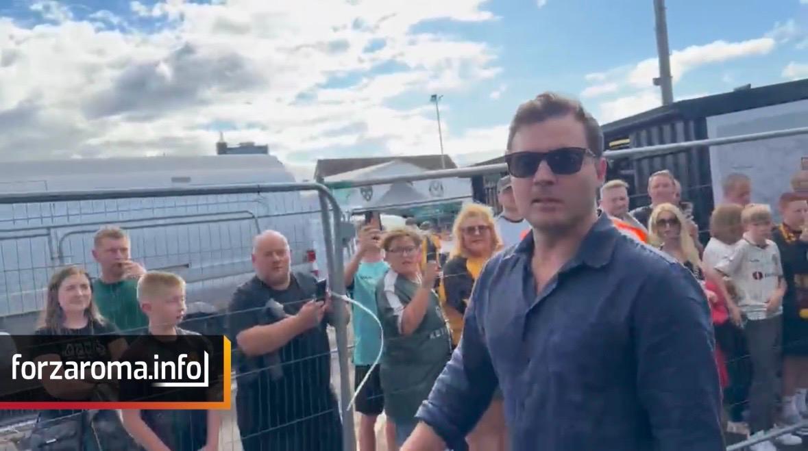 Ryan Friedkin attends Newport County v Roma