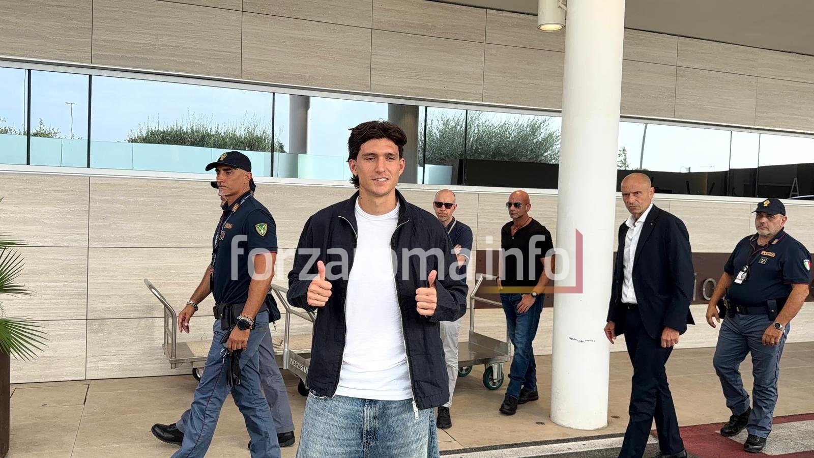 Balerdi arrives in Rome as Roma complete defender signing
