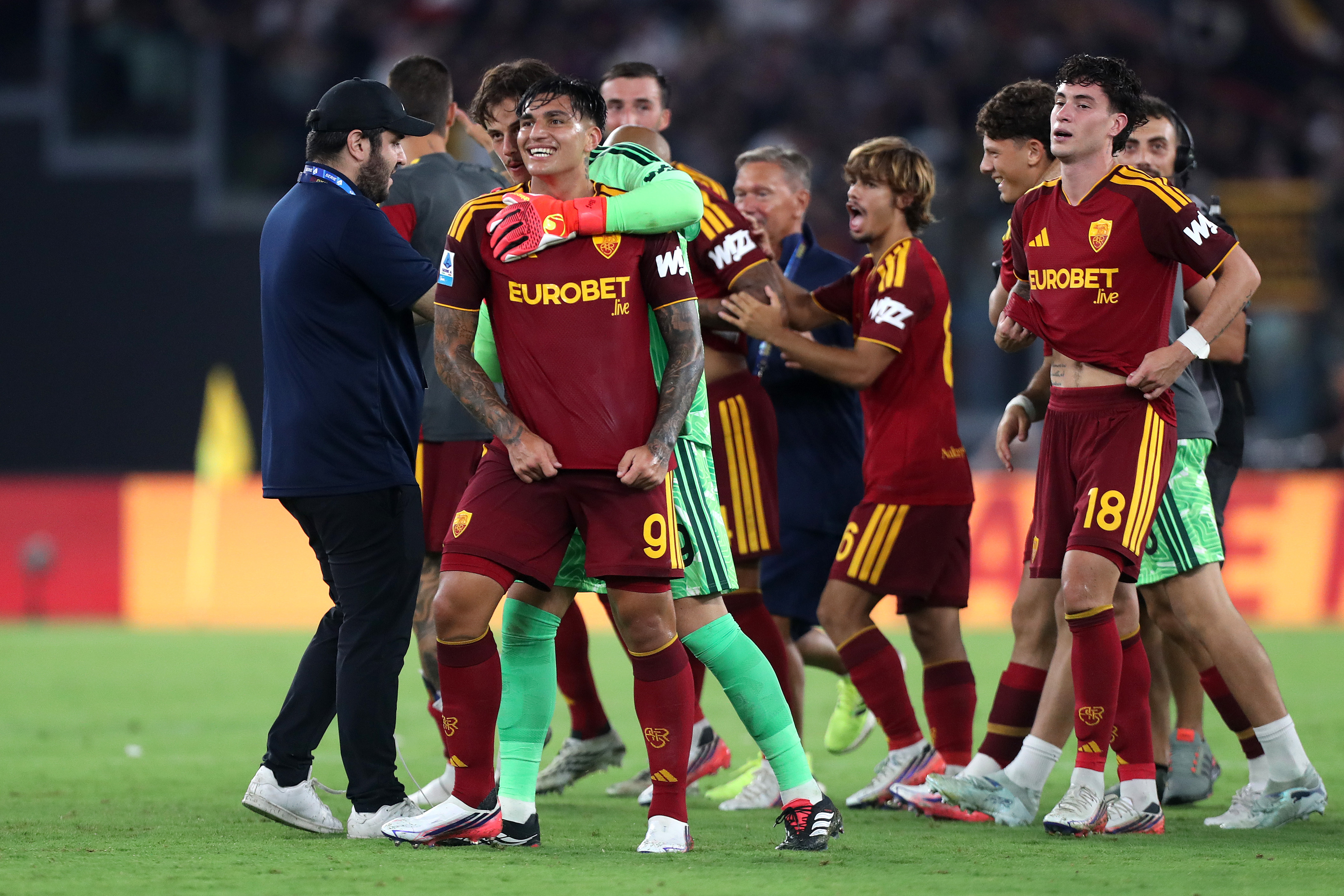 Hermoso and Soulé turn it around: Roma beat Atalanta 2–1 as Gasperini stays perfect