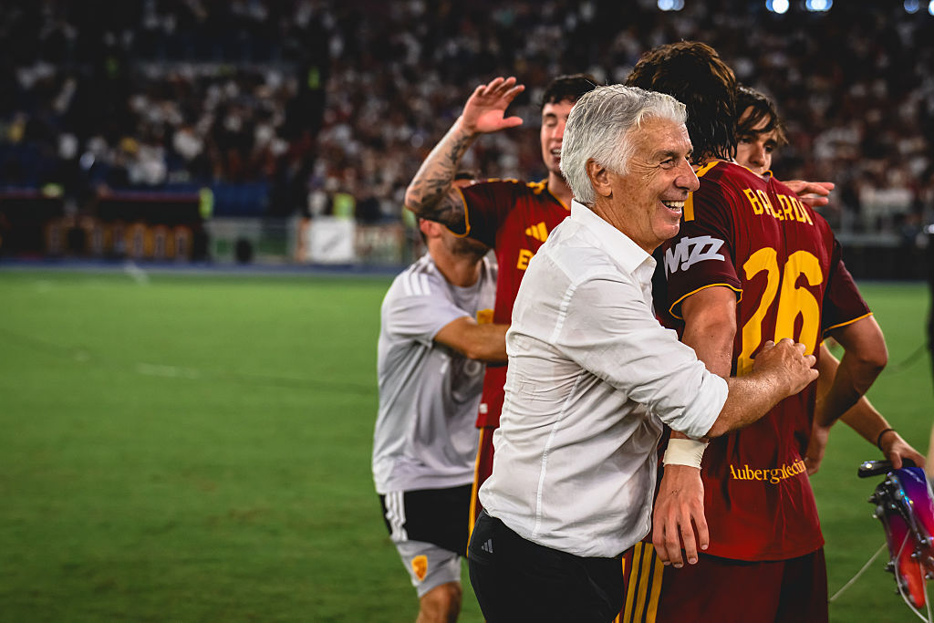 Gasperini wins first match against Atalanta with Roma's comeback