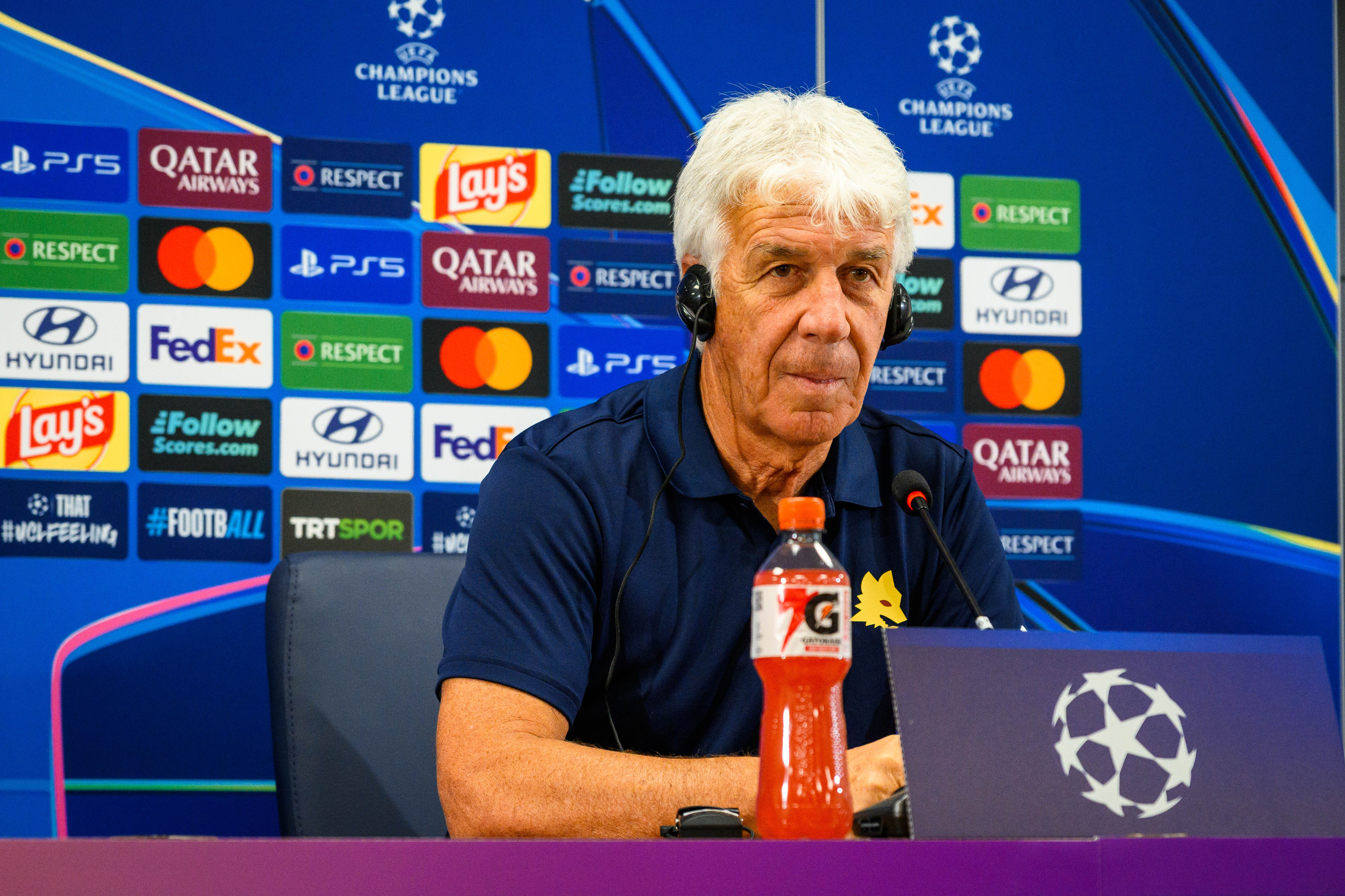 Gasperini ready for press conference ahead of Fenerbahce Champions League opener