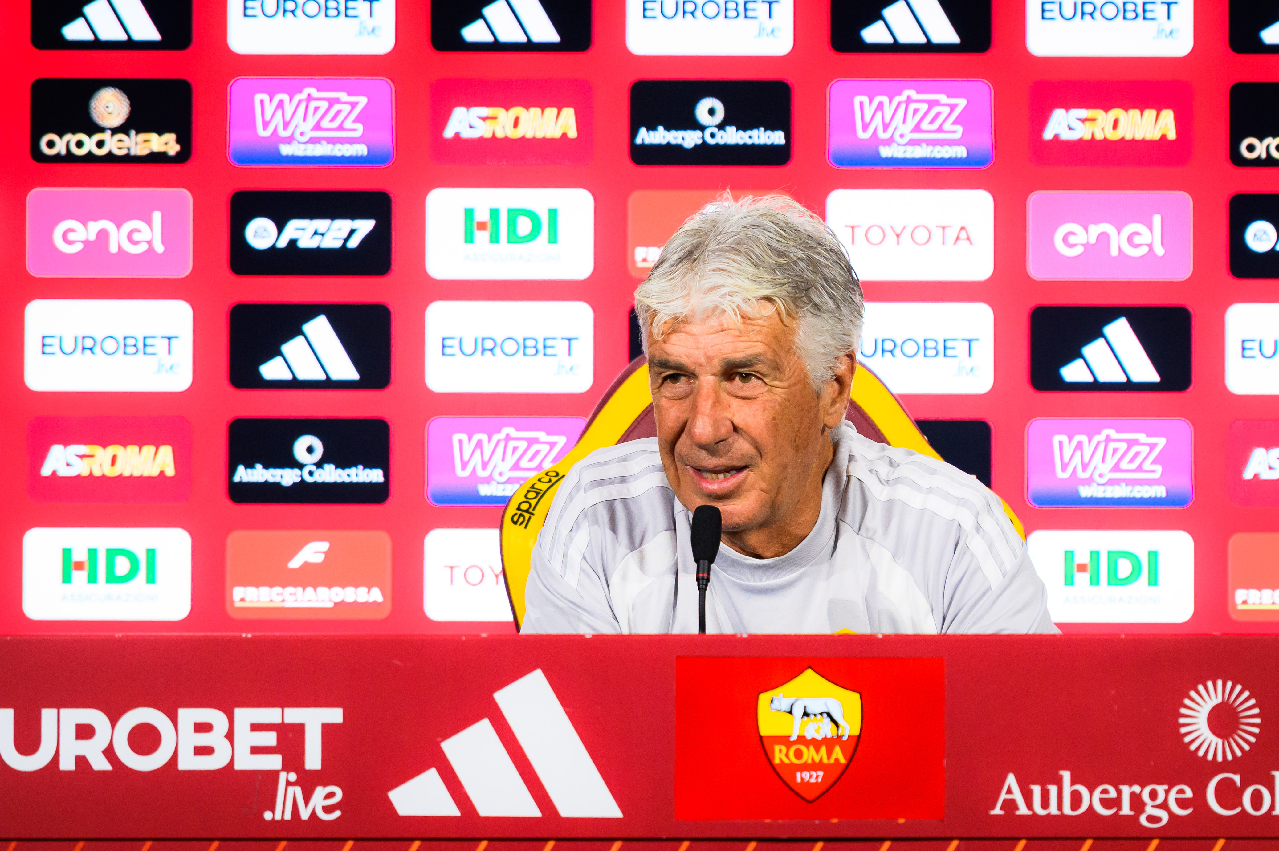 Gasperini on Roma's challenge against Inter: 'They are the reference point for Italian football'