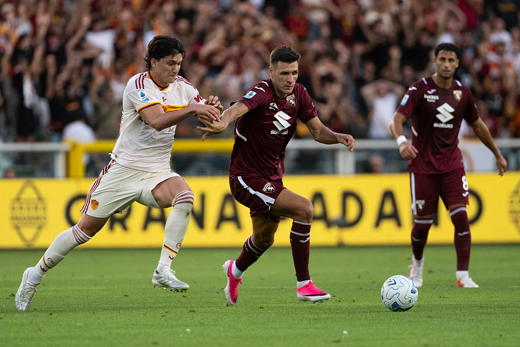 Gasperini compares Balerdi to Baresi after Roma's win over Torino