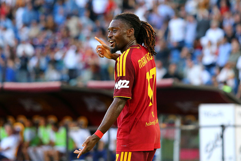 Koné joins Totti and Pruzzo in Roma history with first-half brace against Inter
