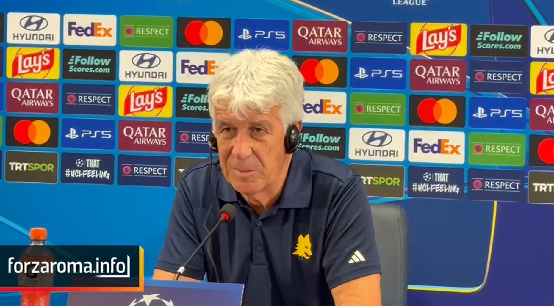 Gasperini: Rotation is essential now that we have the squad depth