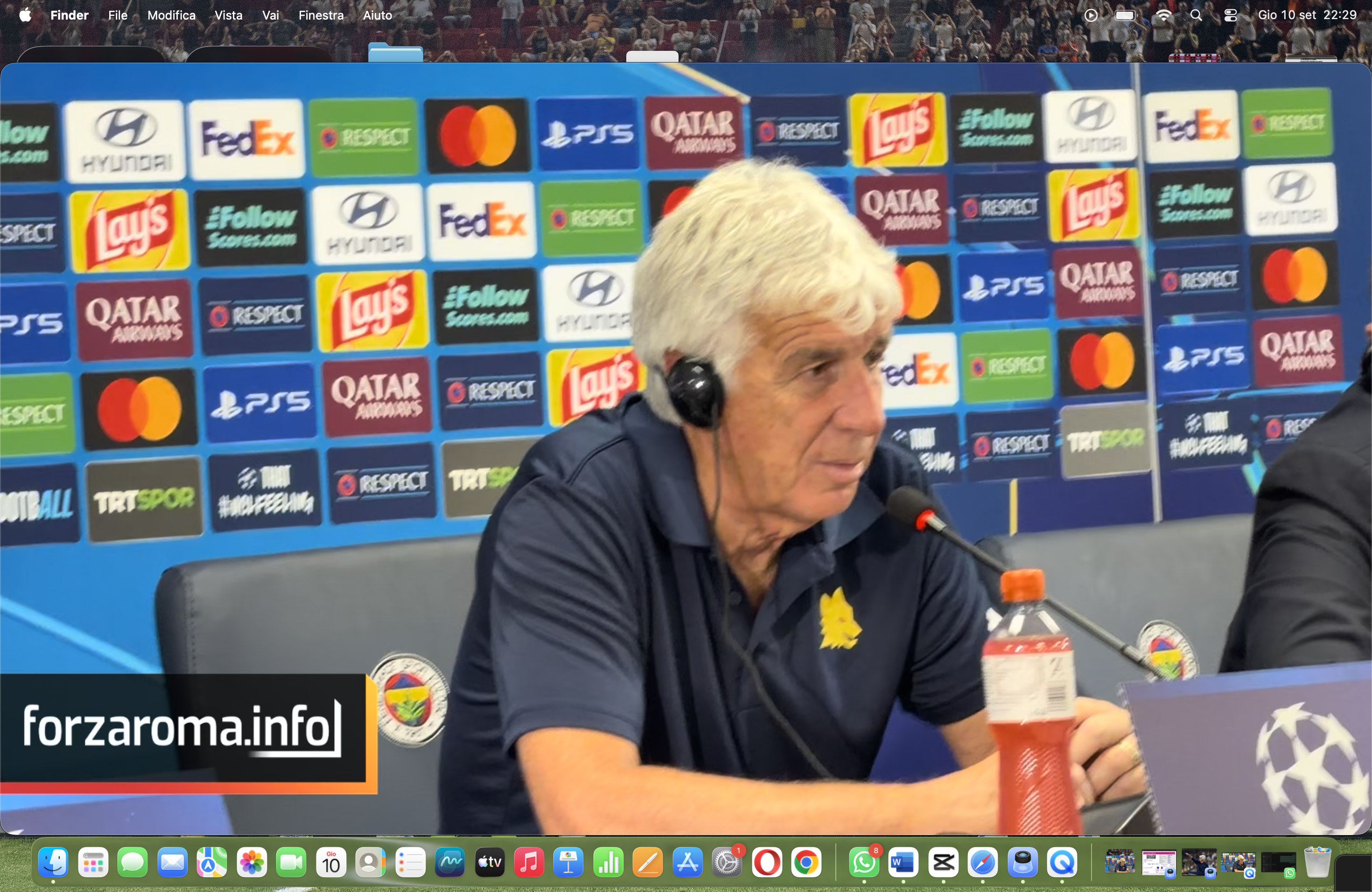 Gasperini praises Dybala as Roma's standout performer