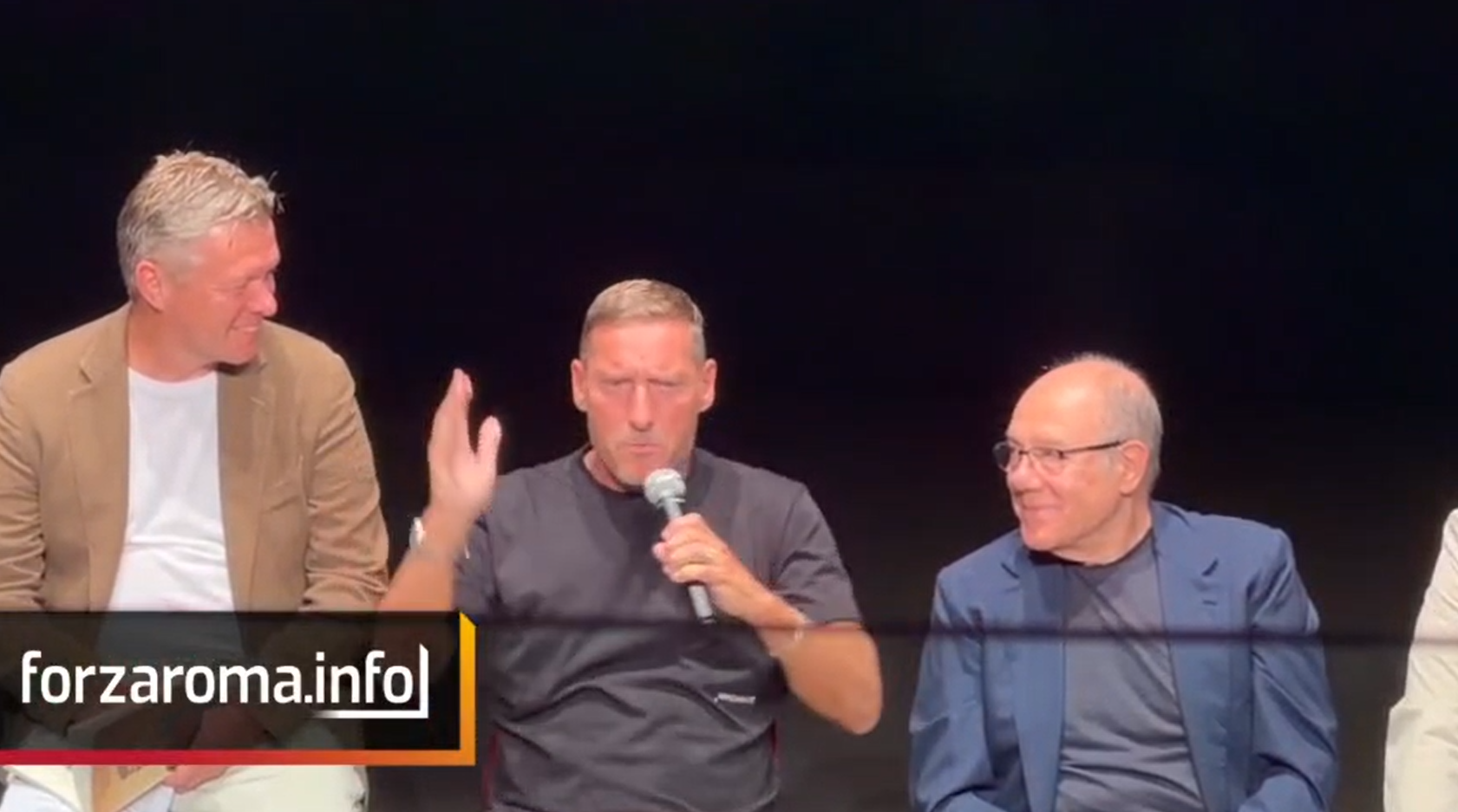 Totti at Candela book event; protest at Trigoria over damaged car