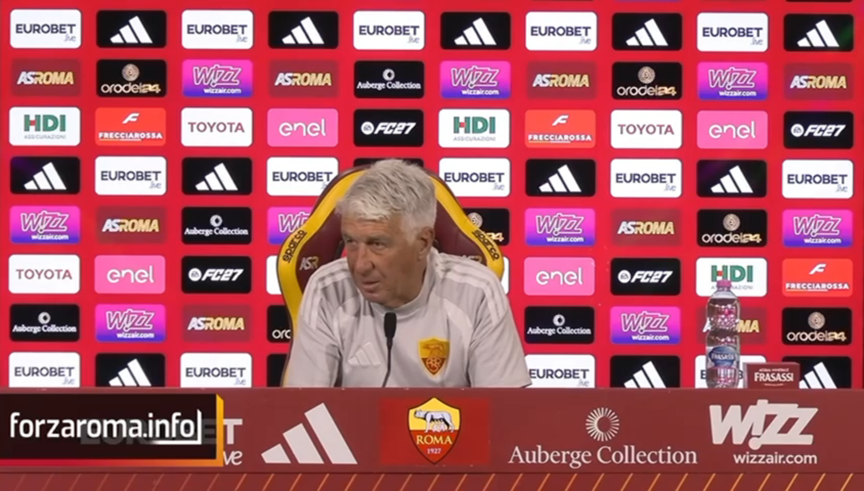 Gasperini on Inter's dominance: they are the benchmark, but we want to close the gap
