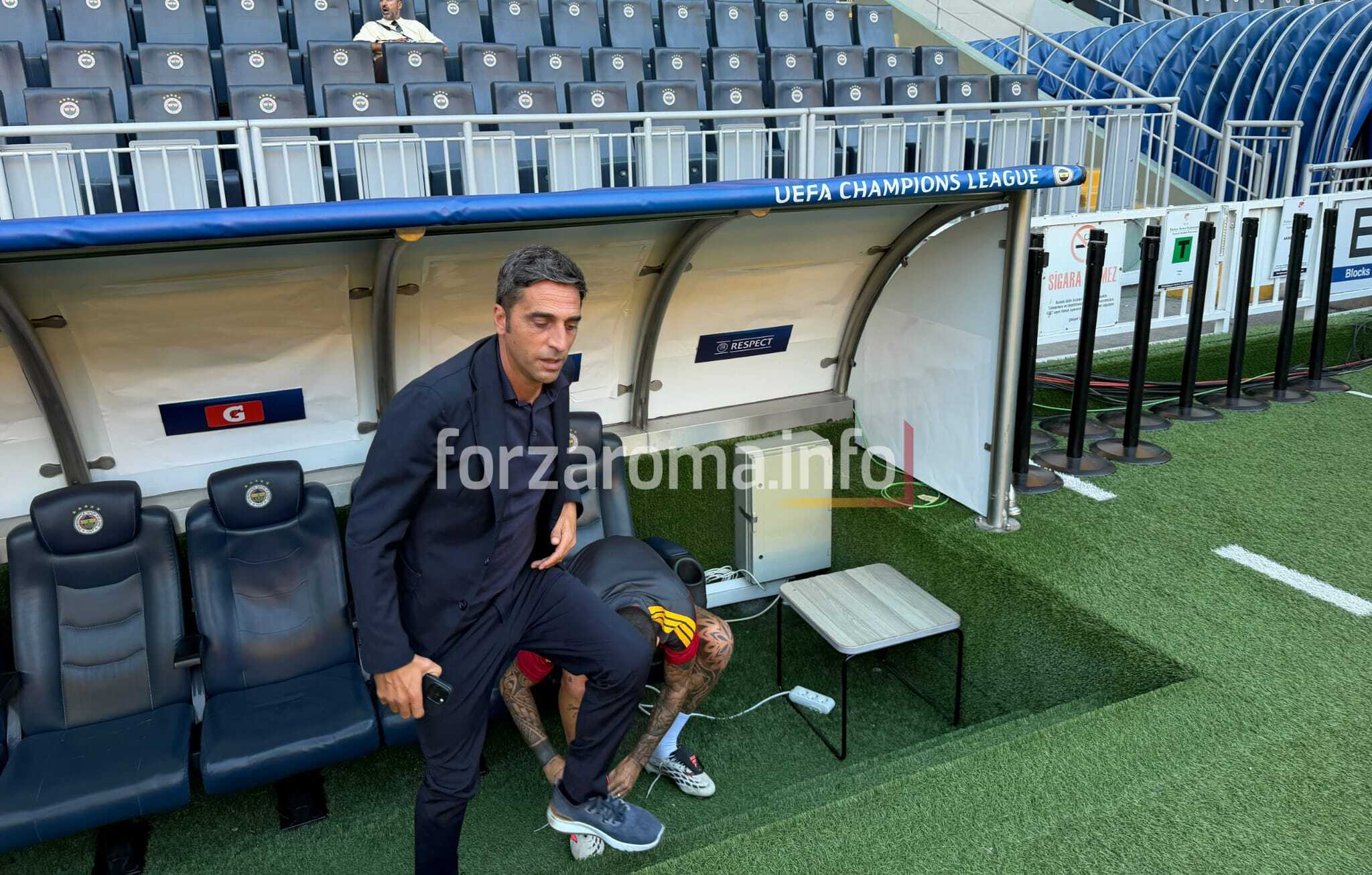 Fenerbahce clash looms as Roma complete final training session in Istanbul