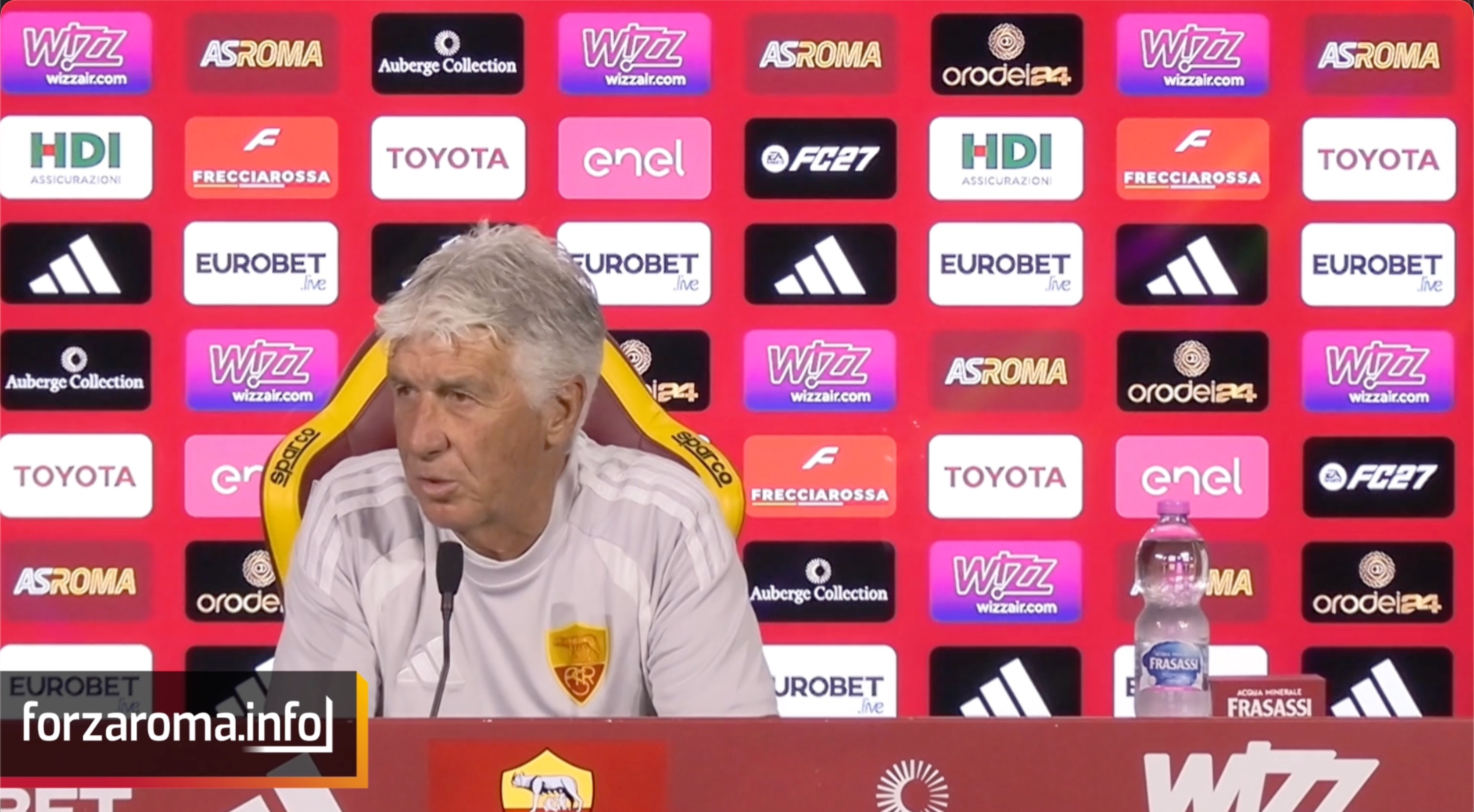 Gasperini dismisses hierarchy talk, insists all players are starters