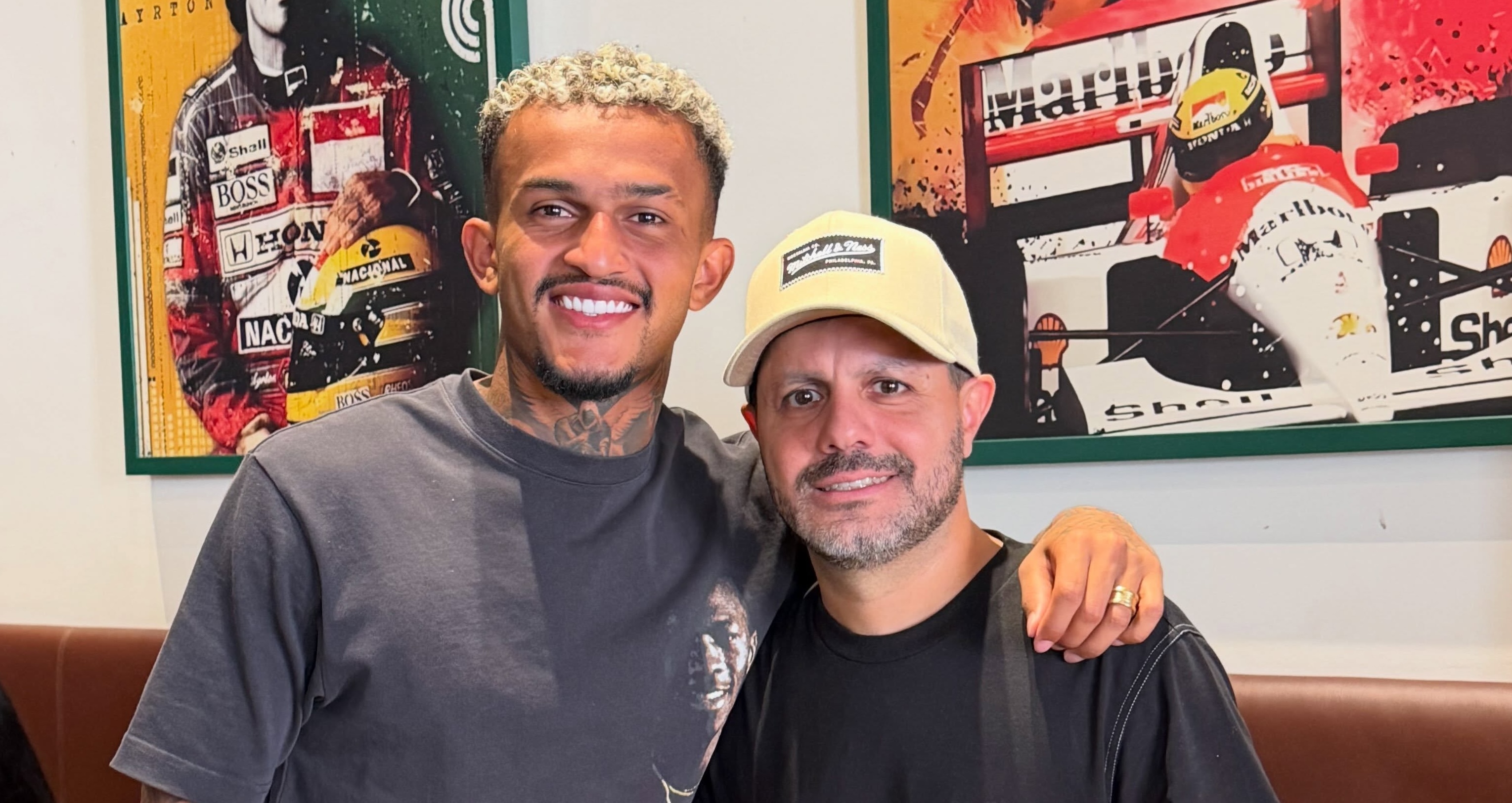 Wesley feels at home in Rome with visit to Brazilian restaurant