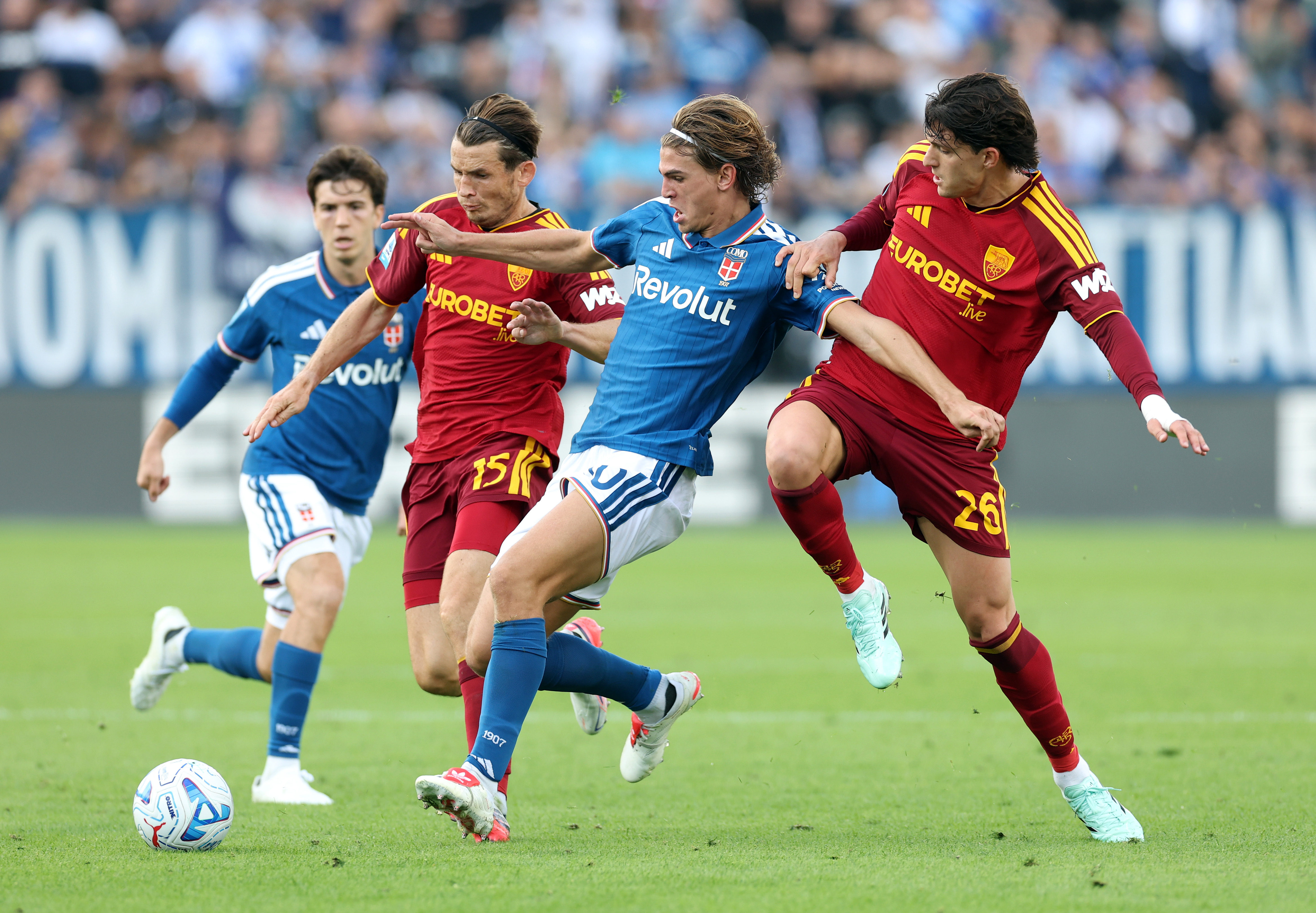 Paz reflects on Roma stalemate and Messi farewell at Como