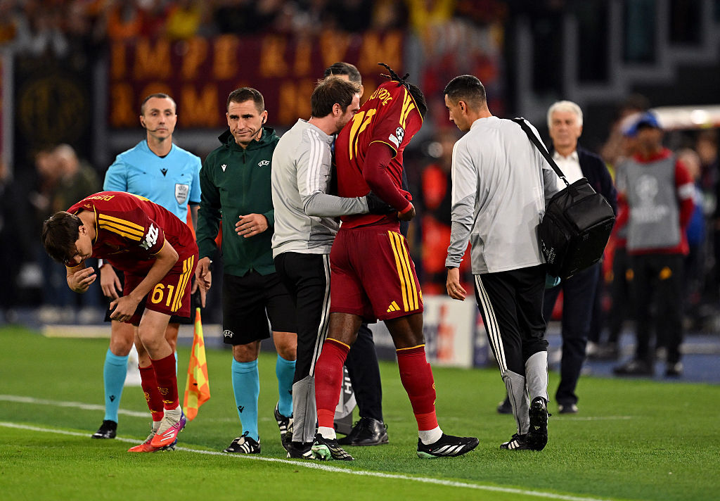 Koné and Dybala injury concerns as Roma prepare for Genoa