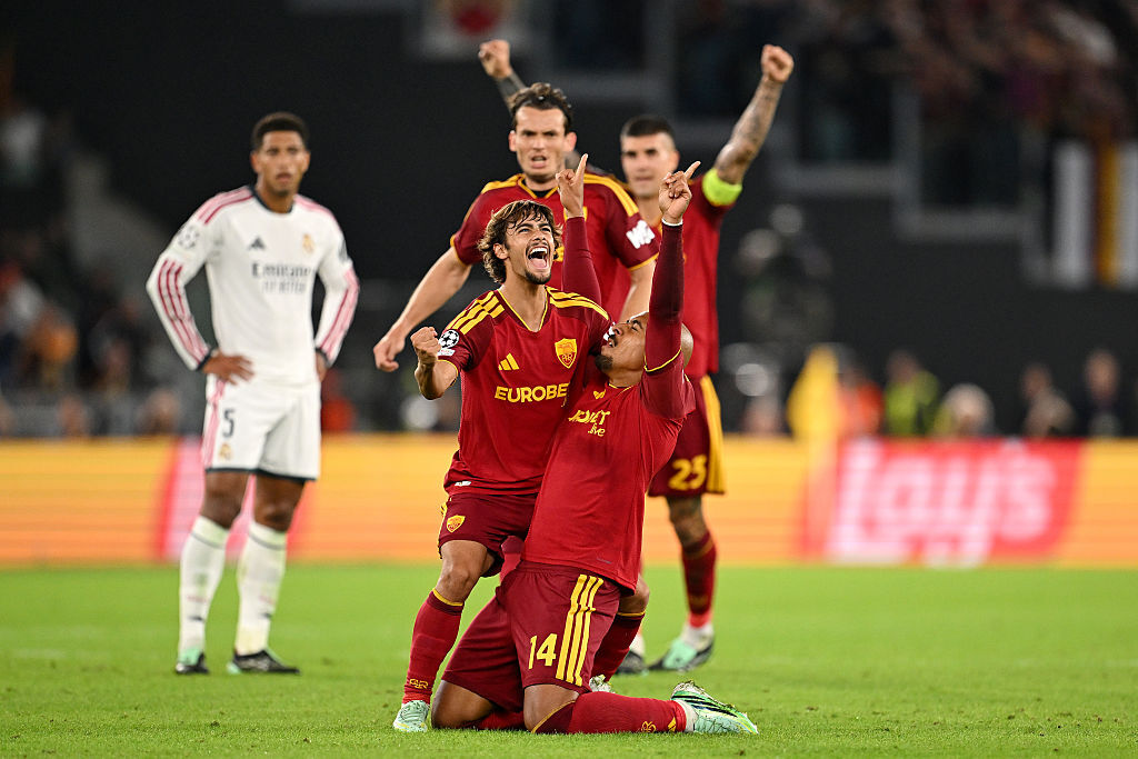 Roma 3 Real Madrid 6: Malen nets twice but Giallorossi overwhelmed in Champions League