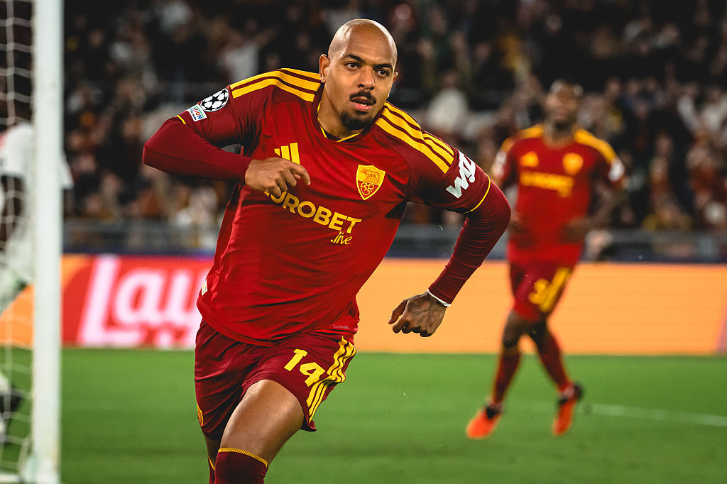 Malen scores twice as Roma hold Real Madrid, with only Kane and Raphinha ahead in European scoring