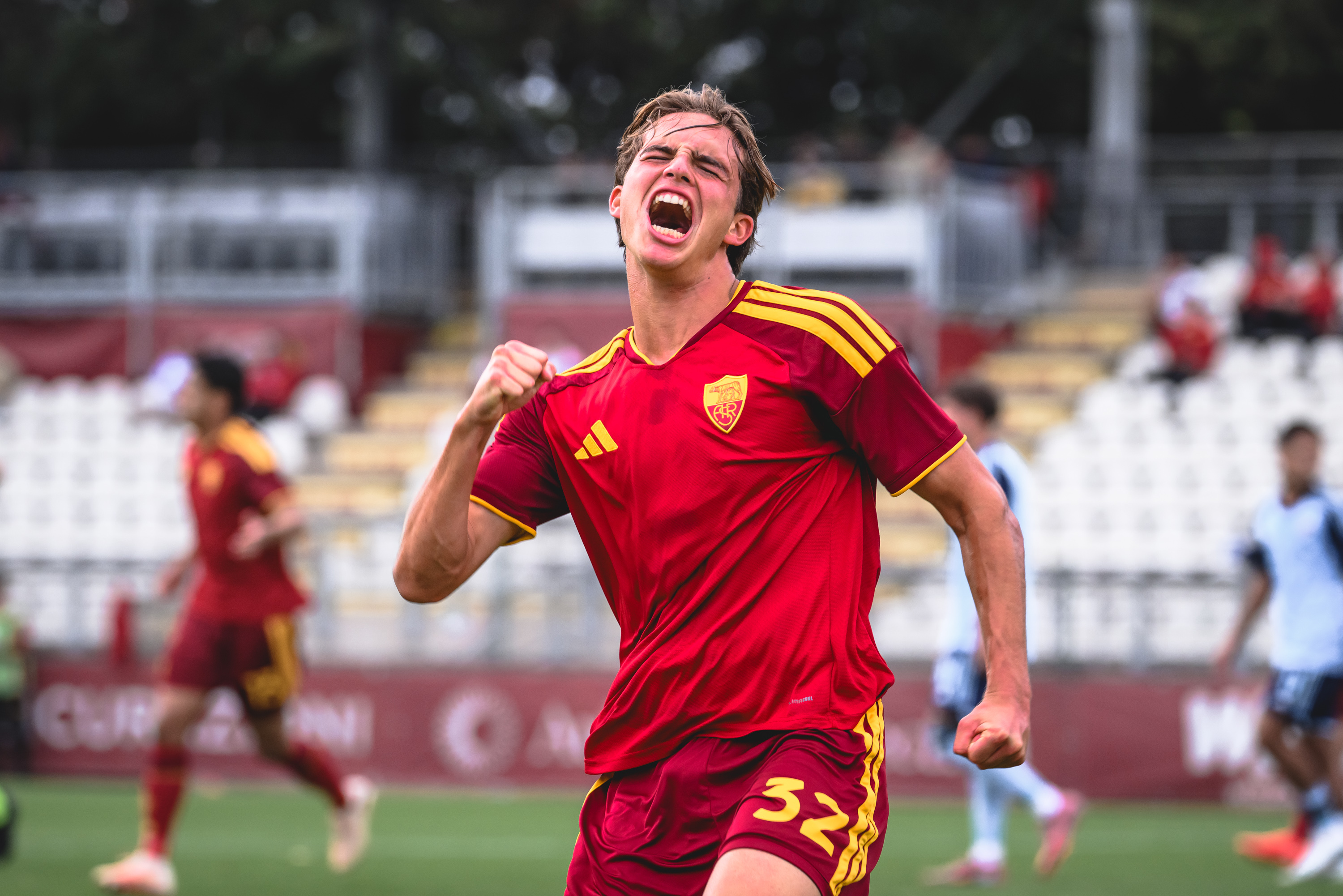 Roma Primavera beat Slovan Bratislava in Youth League as club executives watch on