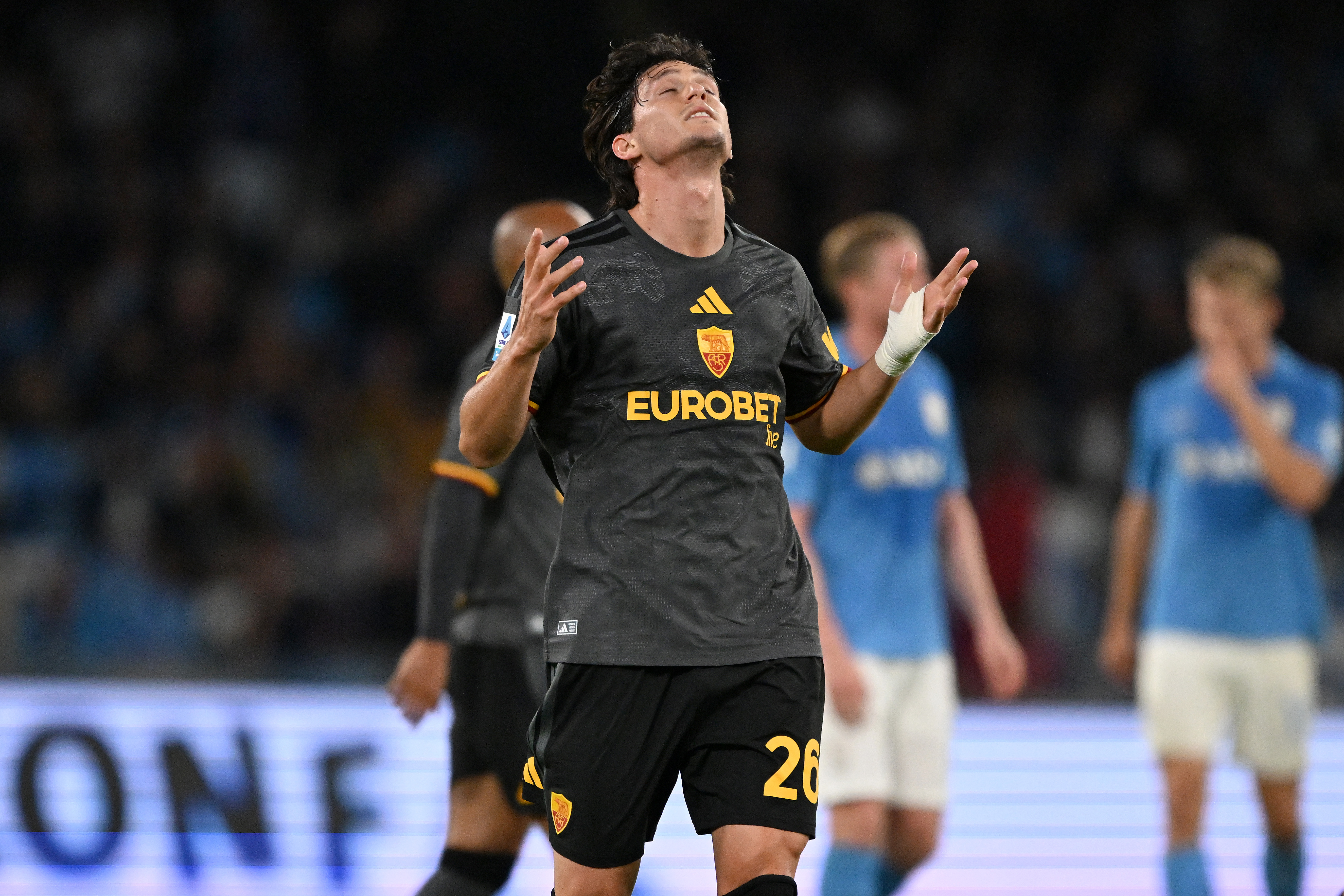 Balerdi rescues Gasperini's Roma with late equaliser at Napoli