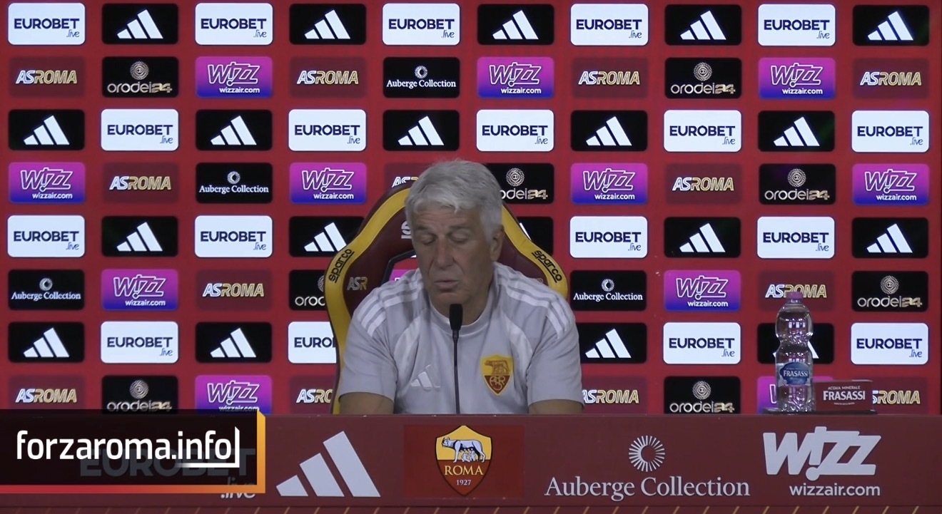 Gasperini on Roma's ownership: 'A great team needs an involved proprietor'