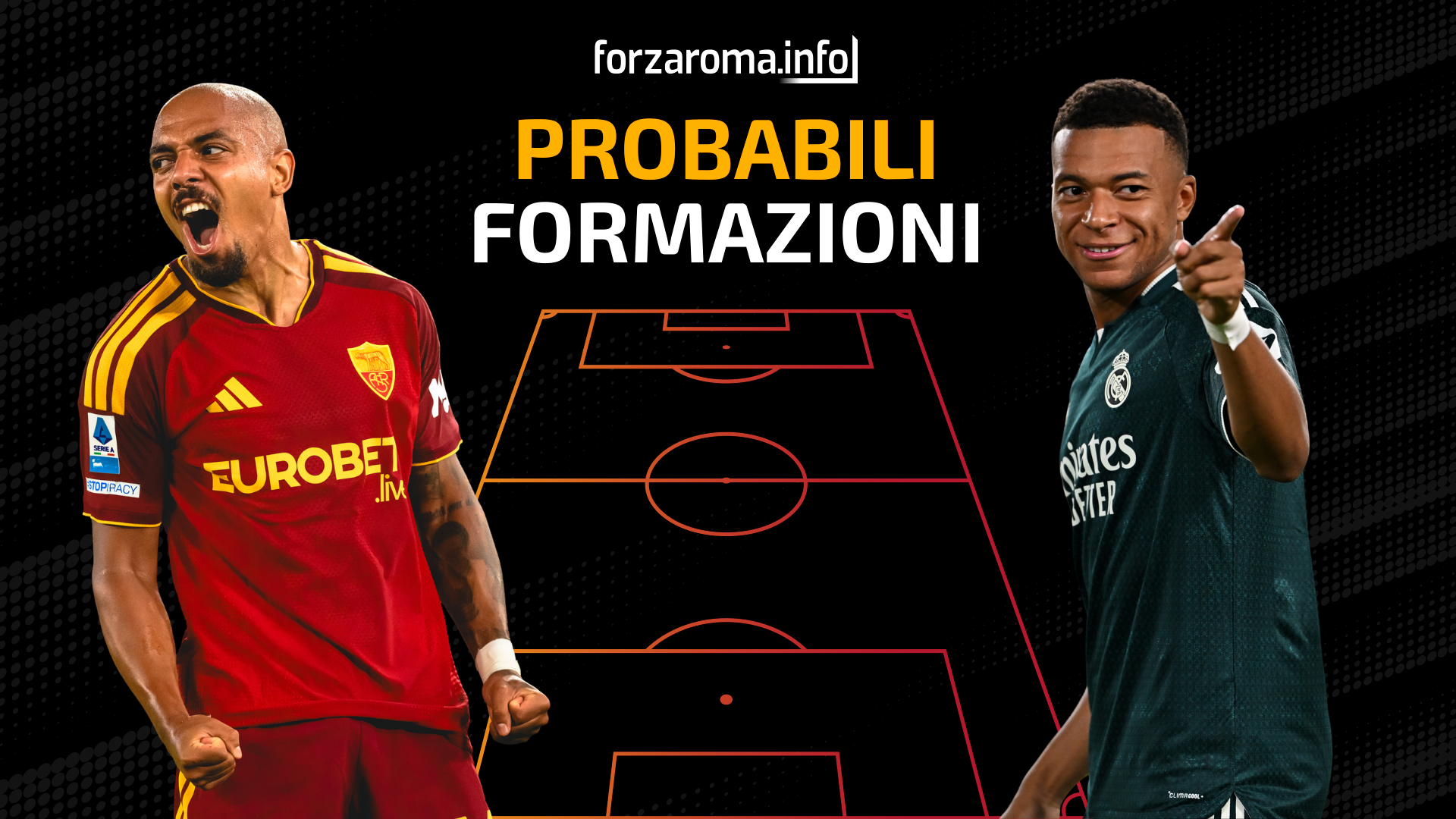 Mancini and N'Dicka fit as Roma prepare for Real Madrid; Soulé in the frame